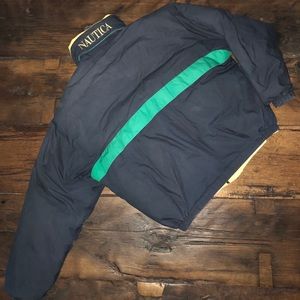 Vintage 90s Nautica Sailing Puffer Jacket Size M